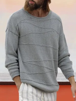 Soft Pullover Knit Sweater