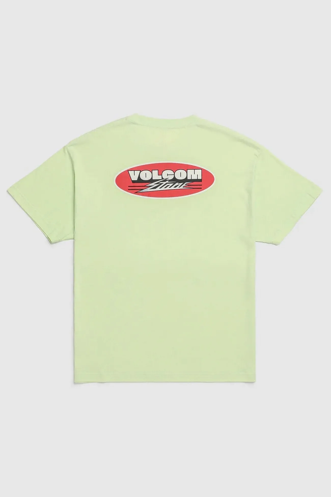 Surf Vitals Shred Deck Short Sleeve Tee Muted Lime