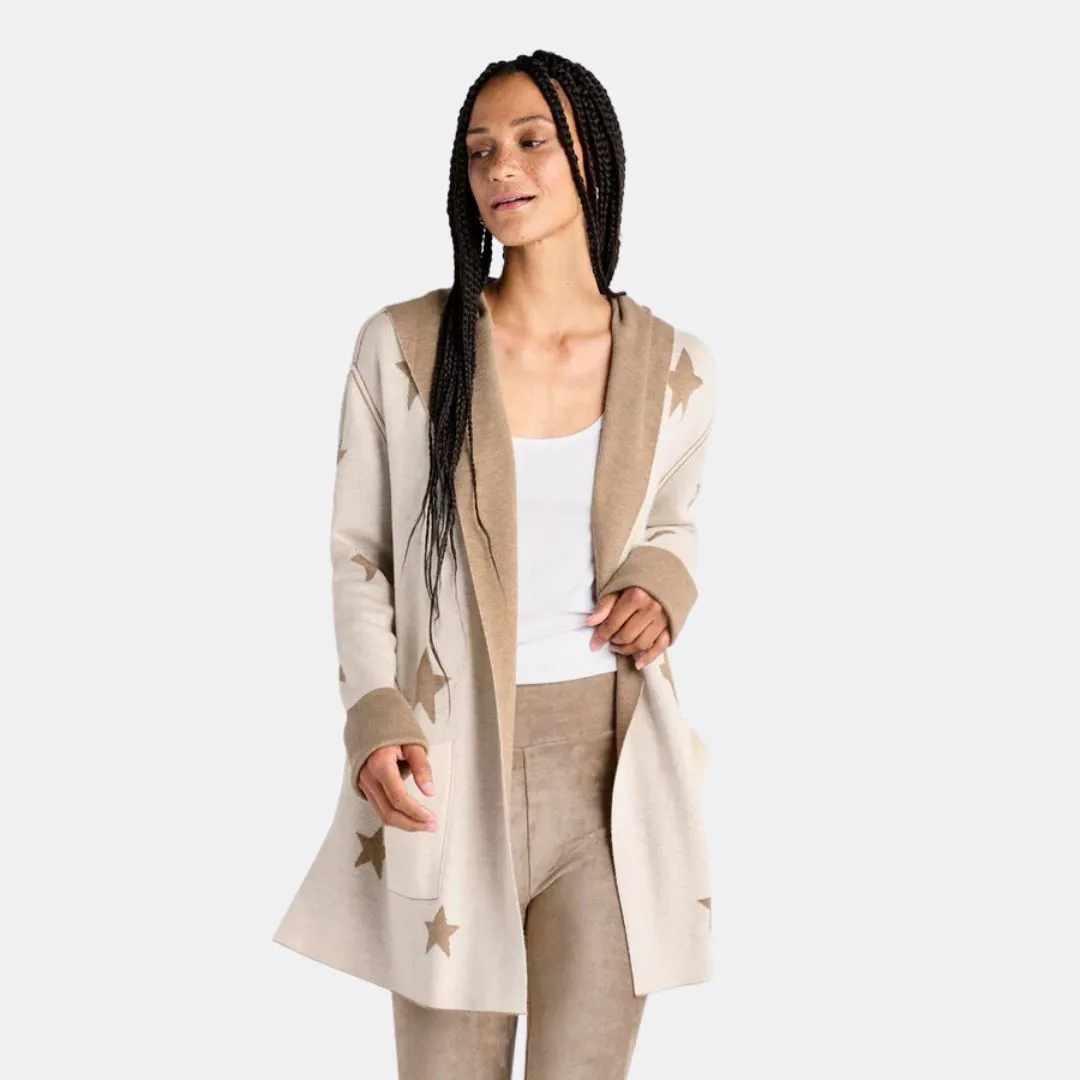 Sydney Reversible Cardigan (Camel   Oat)