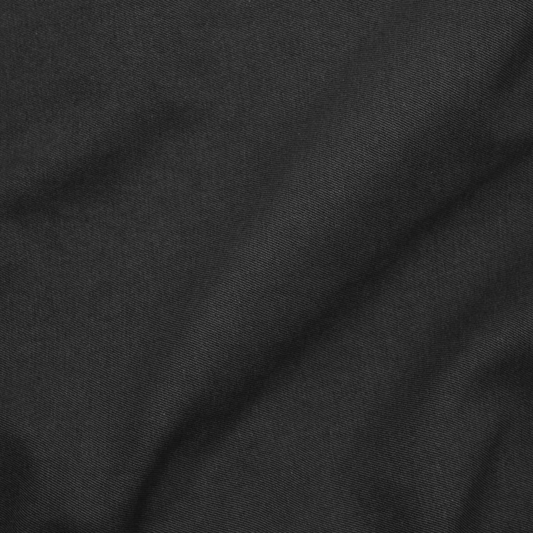 Tencel/cotton mid-weight twill - black
