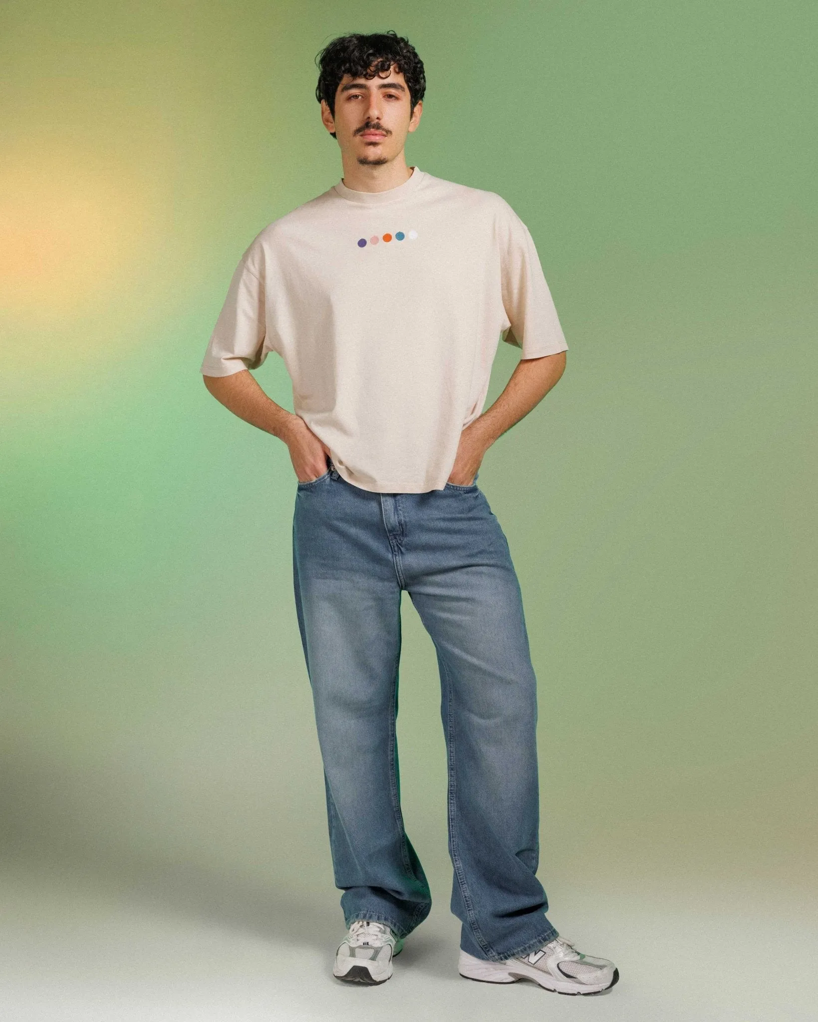 Unisex | Wide Leg - Midight Blue Jeans