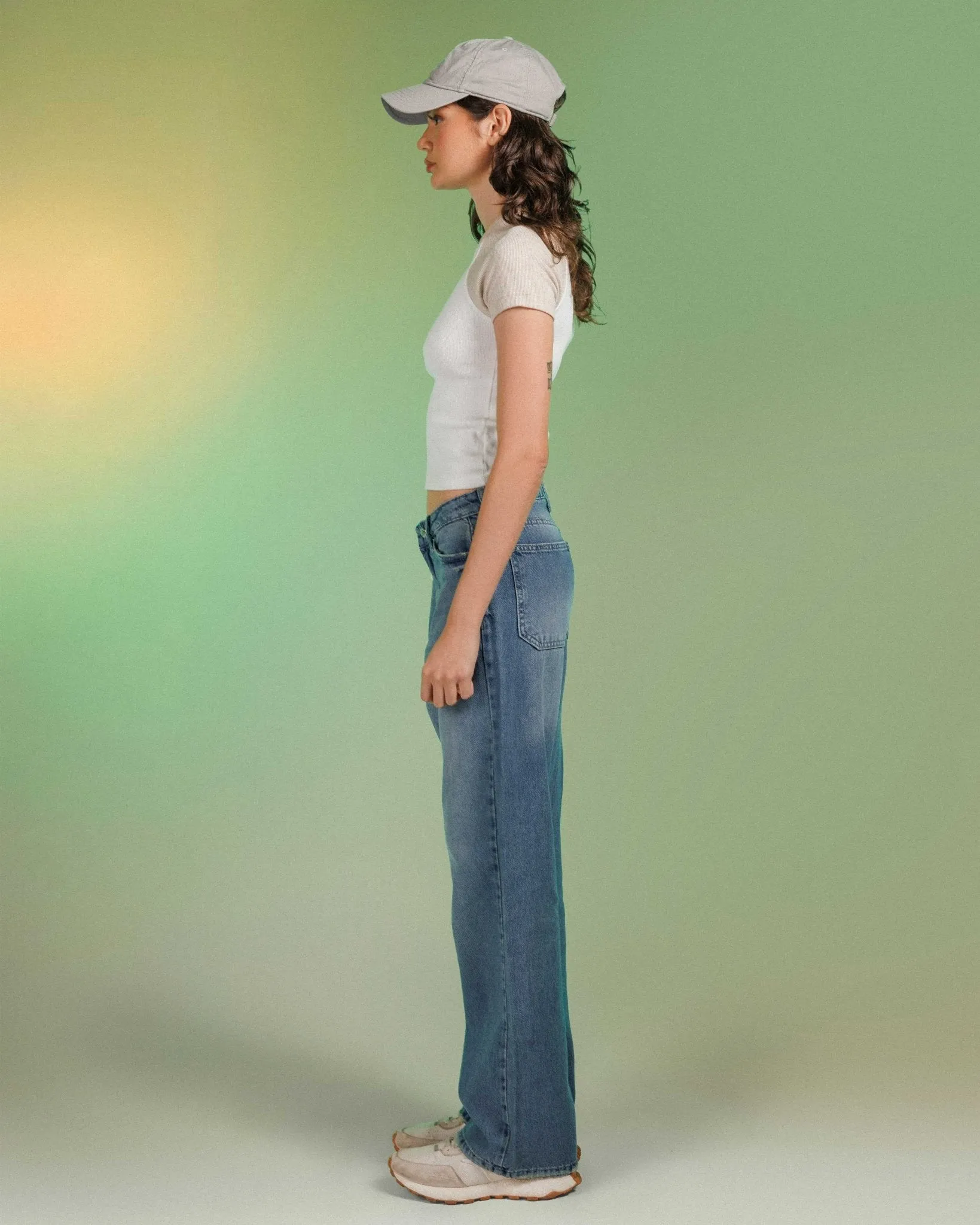 Unisex | Wide Leg - Midight Blue Jeans