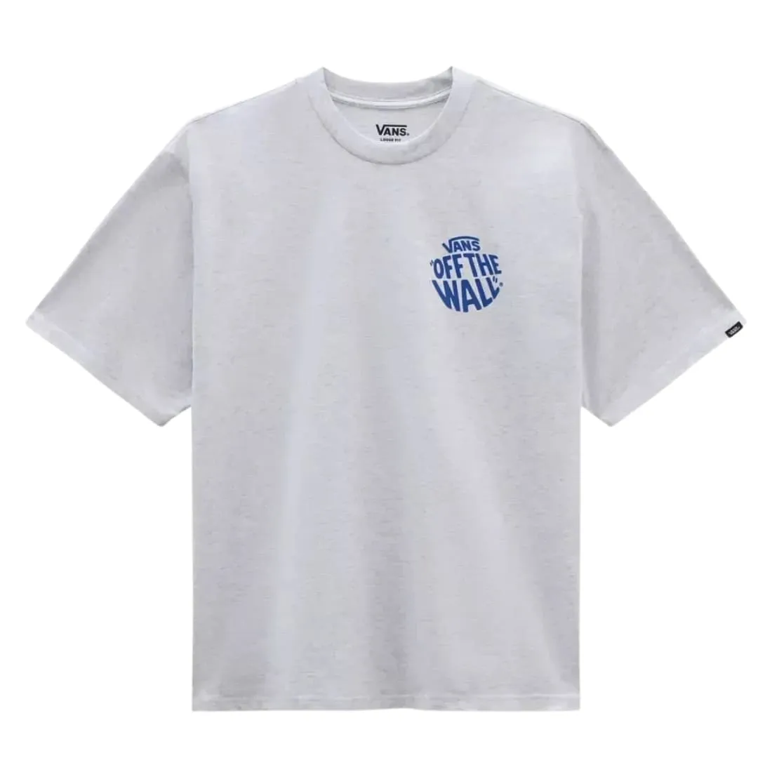 Vans Circle Loose Fit T-Shirt - Light Grey Heat