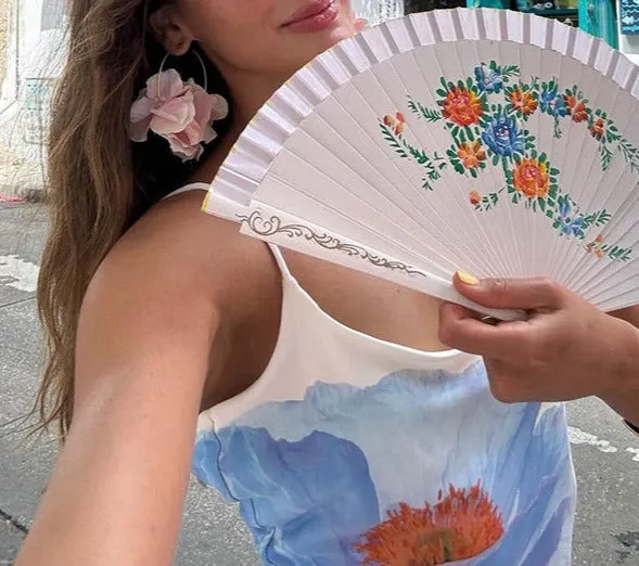 Vvsha Bushra Floral Mini Dress