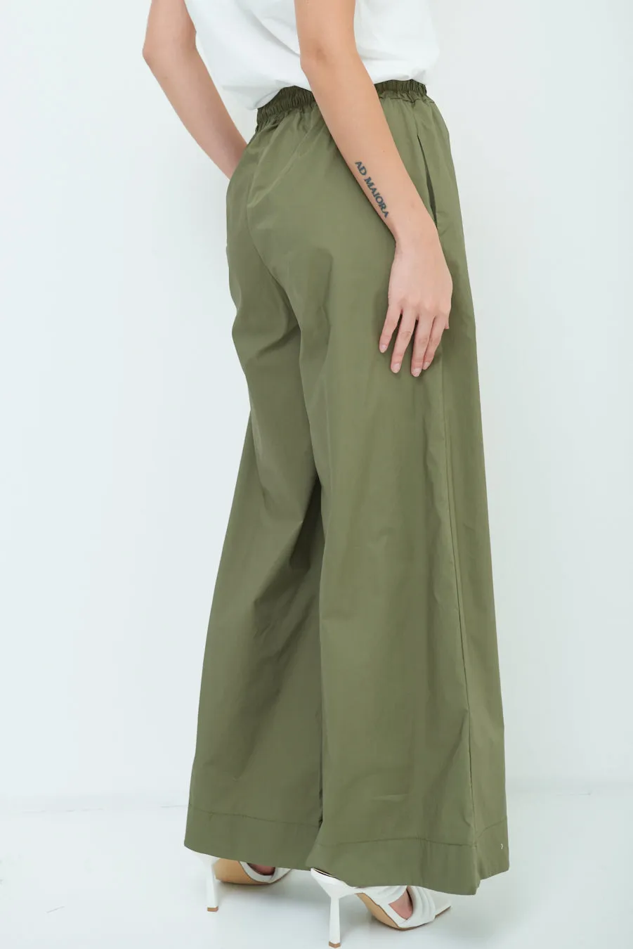 Wide-leg drawstring pants wholesale