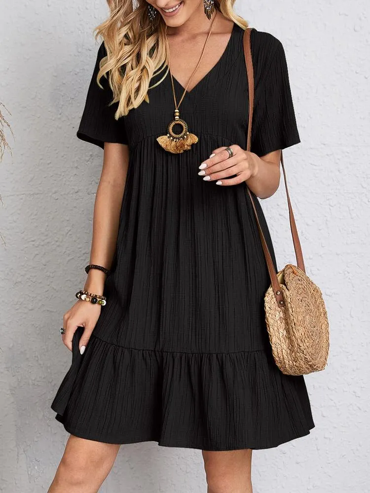 Women Loose Ruffles Befree Dress